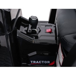 Pojazd MEGA Traktor D68 Z Przyczepką Niebieski