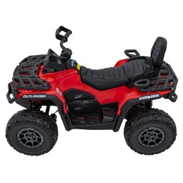 Quad Can Am Outlander ATV Czerwony