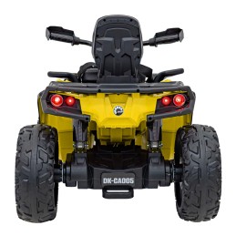 Quad Can Am Outlander ATV z Pilotem Żółty
