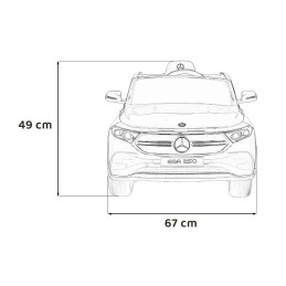 Pojazd Mercedes Benz EQA 250 Zielony