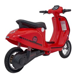 Pojazd Skuter Retro 23 Czerwony