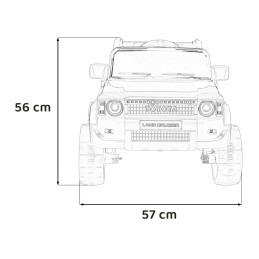 Pojazd Toyota Land Cruiser PRADO Czerwony