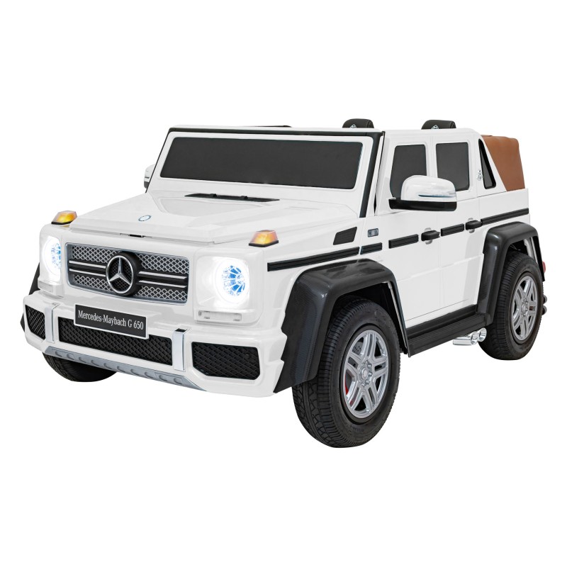 Pojazd Mercedes Benz MAYBACH G650 Biały
