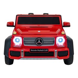 Pojazd Mercedes Benz MAYBACH G650 Czerwony