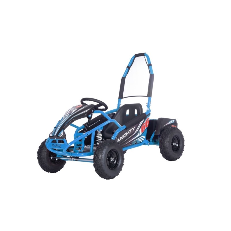 Pojazd Gokart Elektryczny MAIGHTY Niebieski