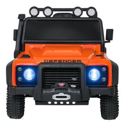 Pojazd Land Rover Defender 110 SVX Concept Pomarańczowy