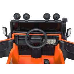 Pojazd Land Rover Defender 110 SVX Concept Pomarańczowy