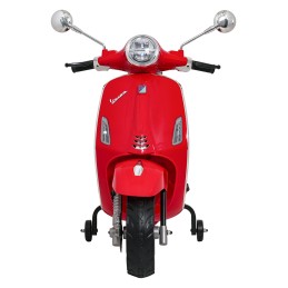 Pojazd Skuter Vespa ROMA Czerwony