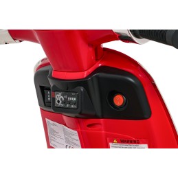 Pojazd Skuter Vespa ROMA Czerwony