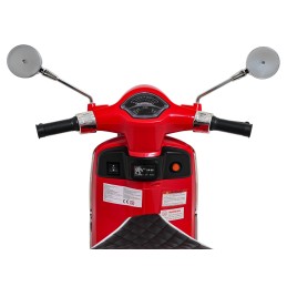 Pojazd Skuter Vespa ROMA Czerwony