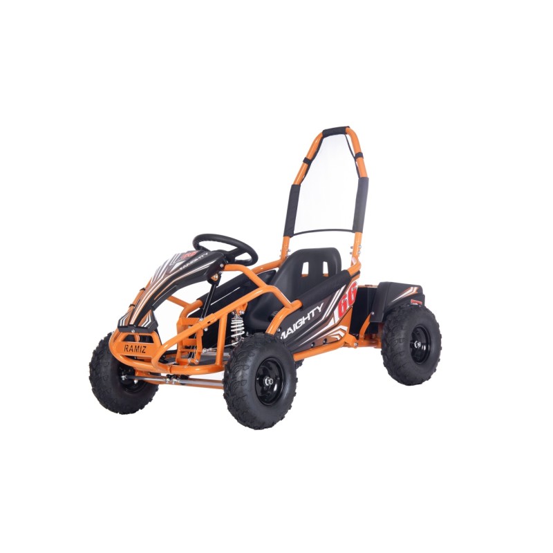 Pojazd Gokart Elektryczny MAIGHTY Pomarańczowy