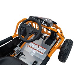 Pojazd Gokart Elektryczny MAIGHTY Pomarańczowy