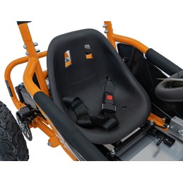 Pojazd Gokart Elektryczny MAIGHTY Pomarańczowy
