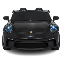 Pojazd Porsche 911 GT3 Czarny, wyścigowy samochód dla dzieci