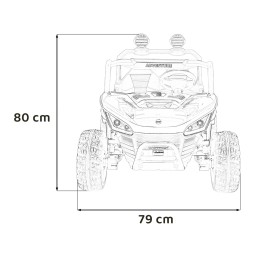 Pojazd Buggy SPEEDY 4x4 Czarny
