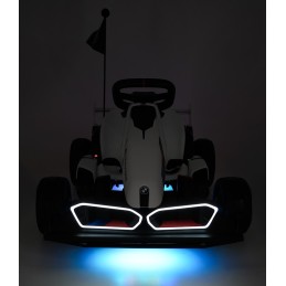 Pojazd Gokart BMW z Funkcją Driftu Biały