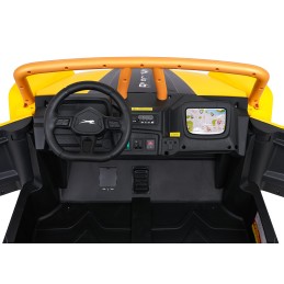 Pojazd Buggy Arctic Cat WILDCAT XX Żółty