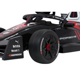 Pojazd Bolid Formuły E Porsche Czerwony