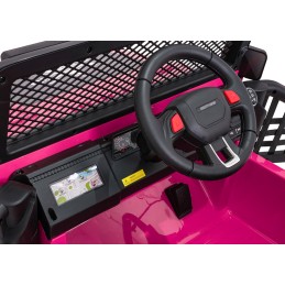 Pojazd Jeep BEAST 4x4 Różowy