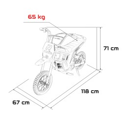 Pojazd Motor RZ56 MAX Różowy