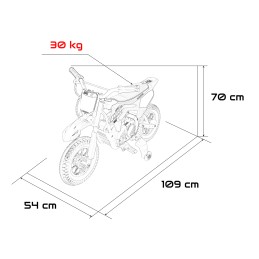 Pojazd Motor HONDA CFR450R Różowy