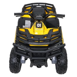 Pojazd Quad 4x4 ATV WOLF Żółty