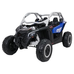 Pojazd Buggy Maverick Turbo RR Koła Niebiesko-Szary