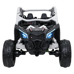 Pojazd Buggy Maverick Turbo RR Koła Niebiesko-Szary