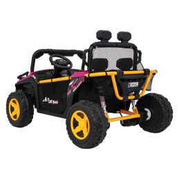 Pojazd Buggy UTV SPEED Różowy