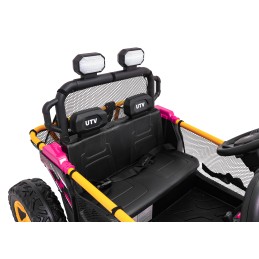 Pojazd Buggy UTV SPEED Różowy