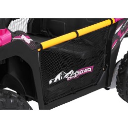 Pojazd Buggy UTV SPEED Różowy