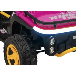 Pojazd Buggy UTV SPEED Różowy