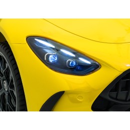 Pojazd Mercedes Benz GT63 AMG Żółty