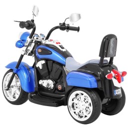 Motorek Chopper NightBike Niebieski