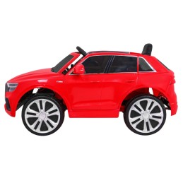 Audi Q8 Lift na akumulator dla dzieci Czerwony SUV + Pilot