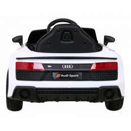 Audi R8 LIFT Samochodzik na akumulator Biały + Pilot
