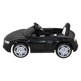 Audi R8 LIFT Samochodzik na akumulator Czarny + Pilot + Koła EVA + MP3 + LED