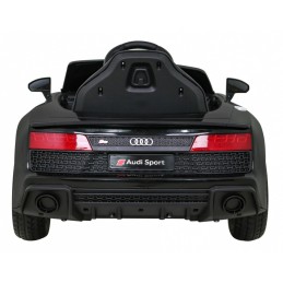 Audi R8 LIFT Samochodzik na akumulator Czarny + Pilot + Koła EVA + MP3 + LED