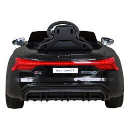 Audi RS E-Tron GT na akumulator Czarny + Pilot + Napęd 4x4 + Radio MP3 + LED + EVA