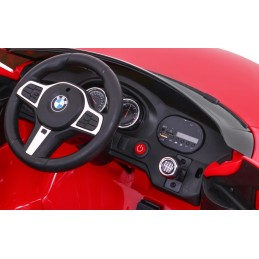 BMW 6 GT Autko na akumulator Czerwone + Pilot