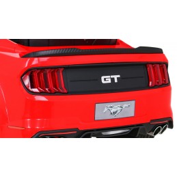 Autko Ford Mustang GT na akumulator dla dzieci Czerwony