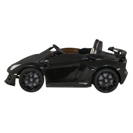 Lamborghini SVJ DRIFT dla 2 dzieci Czarny + Funkcja driftu + Pilot + MP3 LED + Wolny Start