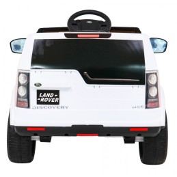 Land Rover Discovery Autko elektryczne dla dzieci Biały SUV + Pilot
