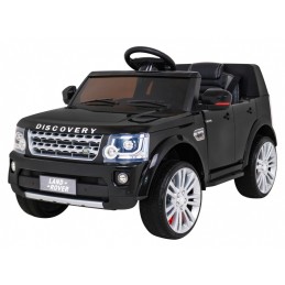 Land Rover Discovery Autko elektryczne dla dzieci Czarny SUV + Pilot