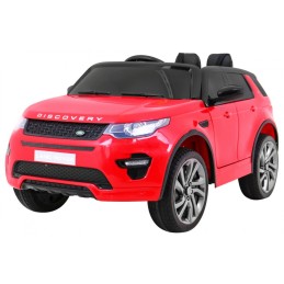 Land Rover Discovery dla dzieci Czerwony SUV + Pilot