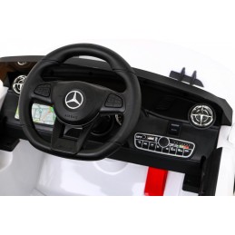 Mercedes Benz AMG SL65 S elektryczny dla dzieci Biały + Pilot