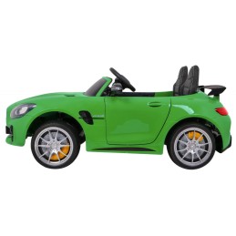 Mercedes-Benz GT R dla dzieci Lakier Zielony 4x4
