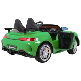 Mercedes-Benz GT R dla dzieci Lakier Zielony 4x4