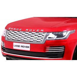 Range Rover HSE Lakierowane Autko dla 2 dzieci Czerwony SUV + Pilot + Panel audio