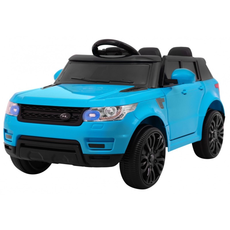 Autko Start Run na akumulator, Niebieski SUV + Pilot + Funkcje bezpieczeństwa